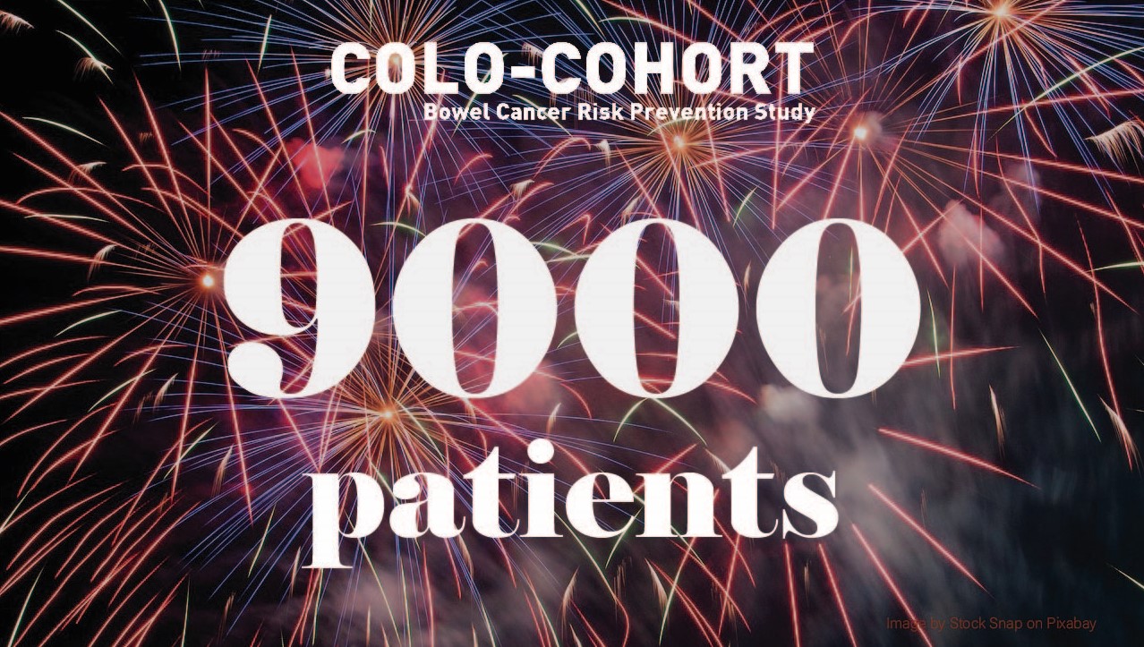 COLO-COHORT Recruits 9000 Patients